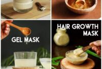 Teknik Overnight Hair Mask Tanpa Berminyak